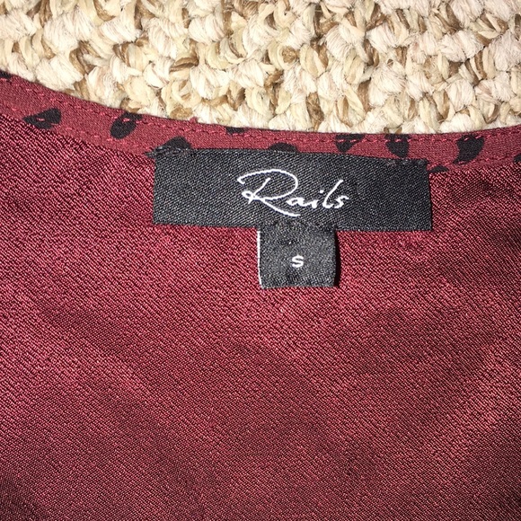 RAILS JET RUST SPOTTED PRINT JUMPSUIT SIZE SMALL - Picture 5 of 9